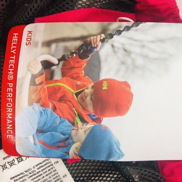 Helly Hansen Snow Pants Girls 86/1 Year 12 Months Pink Waterproof Boot Straps - Picture 9 of 10